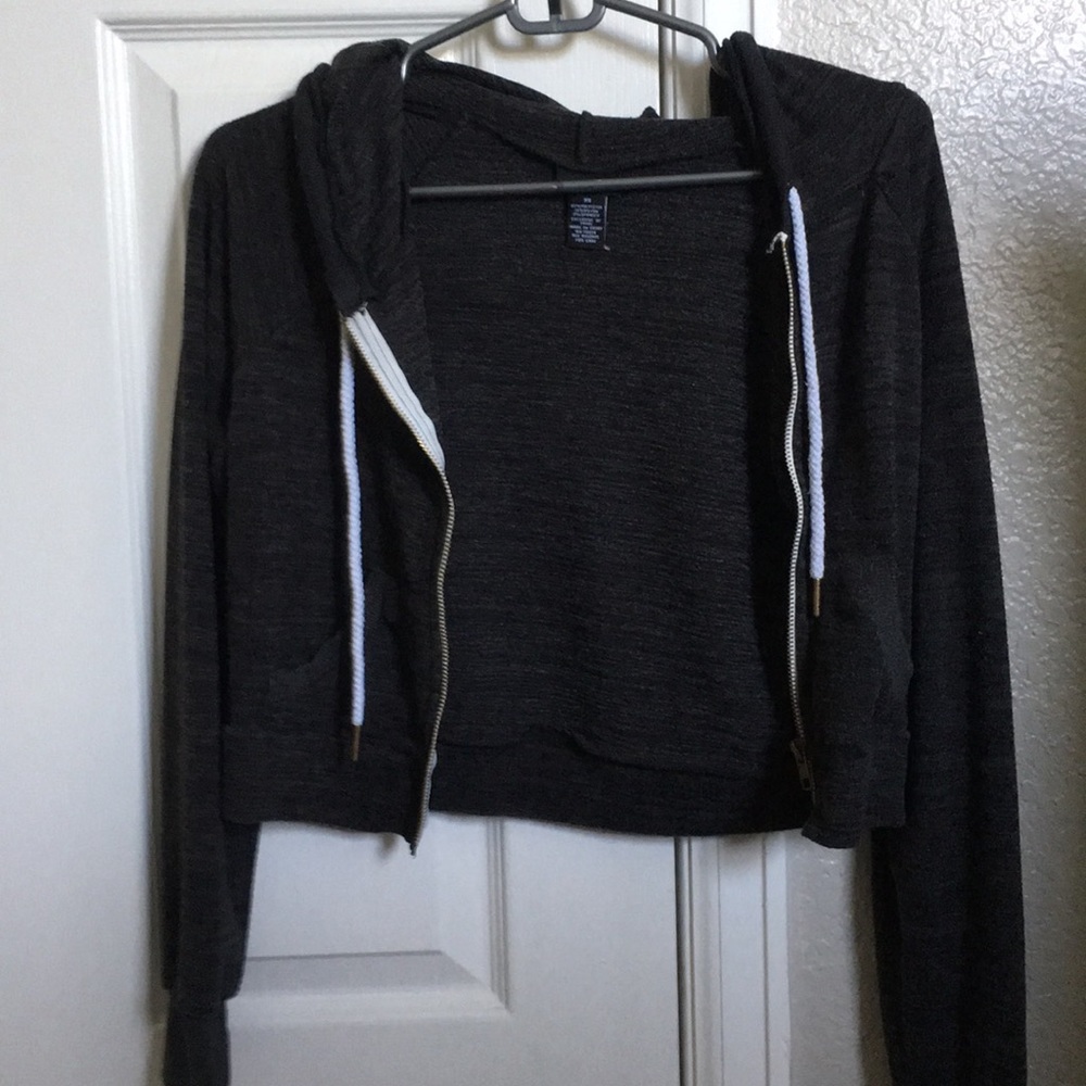 Black and White Short Jacket. Size XS